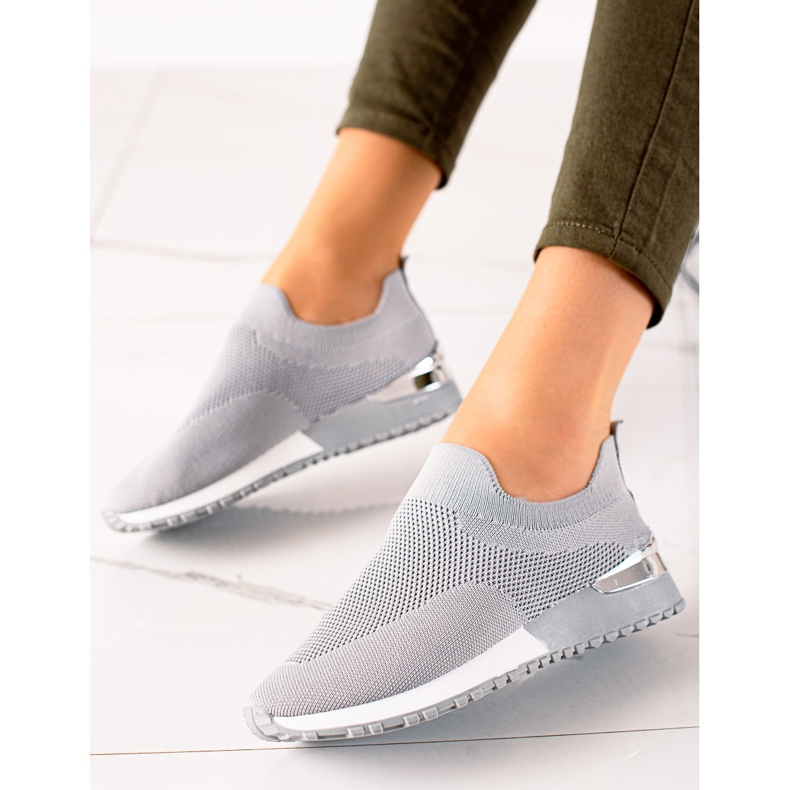 Sergio Todzi Szürke Slip-On Cipők 1