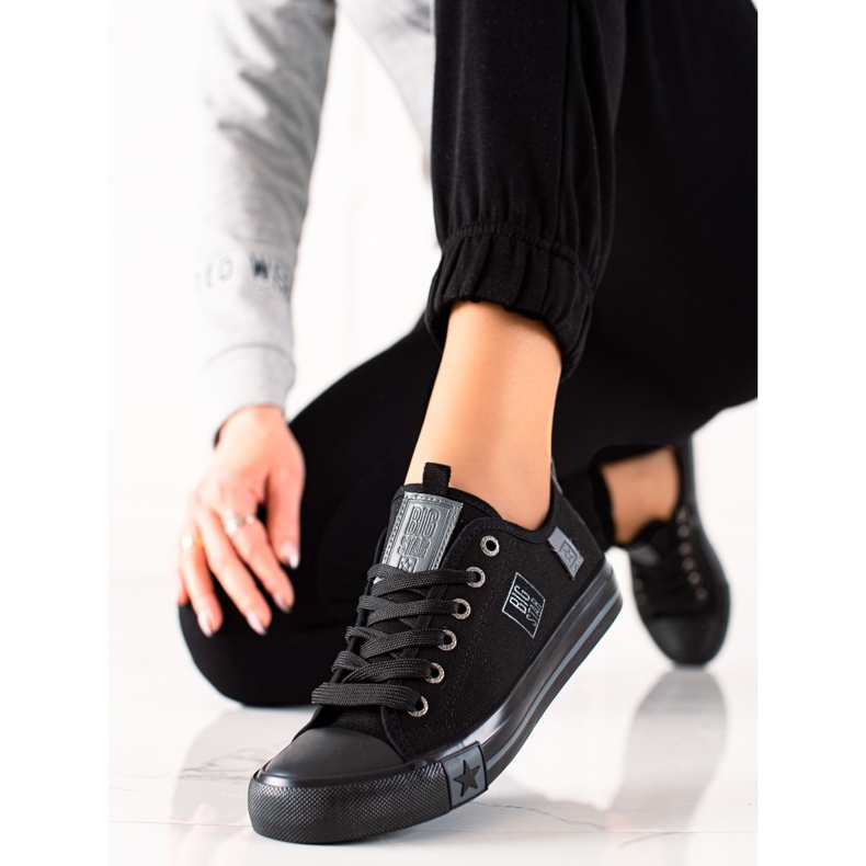 Női Big Star tornacipő JJ274257 fekete 1