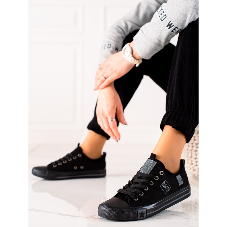 Női Big Star tornacipő JJ274257 fekete 2