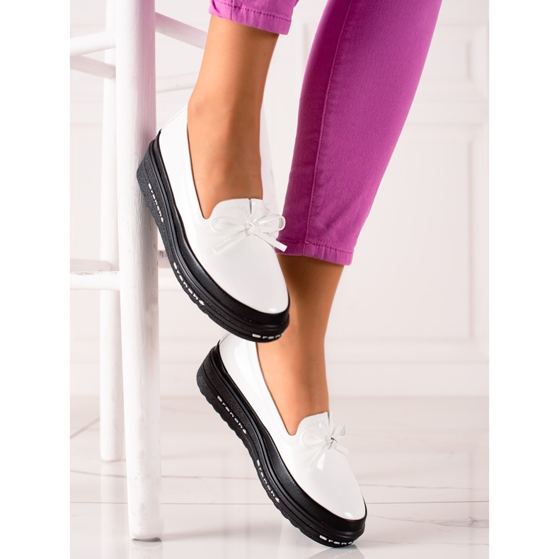 Könnyű naplopók a VINCEZA platformon fehér 2