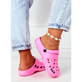 Flameshoes Női papucs Pink Light Crocs Eva rózsaszín 4
