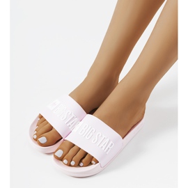 Rózsaszín női papucs Big Star FF274A201 600 1