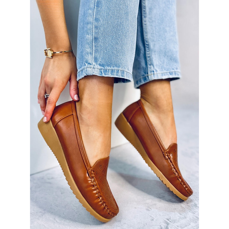 Cukki Camel áttört női naplopók barna 1