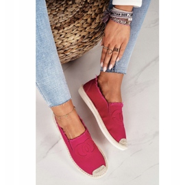 PS1 Klasszikus női espadrilles Fuchsia Flaure rózsaszín 5