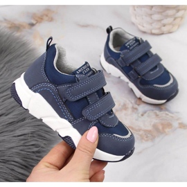 American Club Jr AM876B sportcipő sötétkék 1