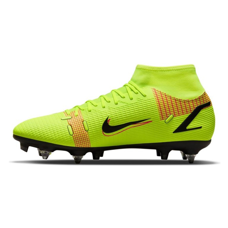 Nike Mercurial Superfly 8 Academy SG-Pro Ac M CW7432-760 focicipő zöld zöld 1