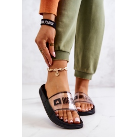 Női papucs Big Star JJ274639 fekete 1