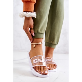 Női papucs Big Star JJ274642 fehér 1
