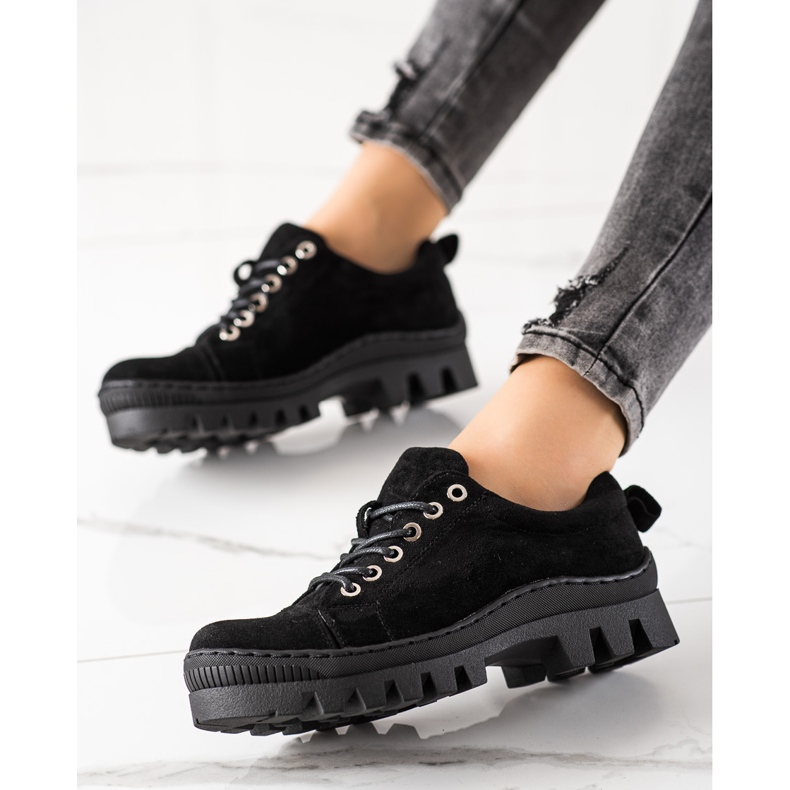 S. BARSKI S.BARSKI Platform Cipők fekete 1