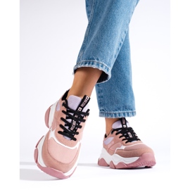 Női tornacipő Big Star JJ274577 rózsaszín 1