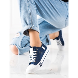 Női Big Star tornacipő JJ274256 sötétkék kék 1