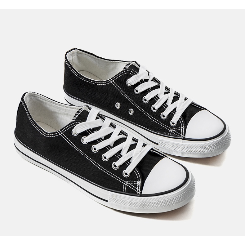 Fekete férfi Viktor tornacipő 1