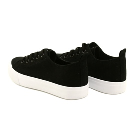 Gyerekfekete kötött klasszikus Atletico WY20761 cipők 5