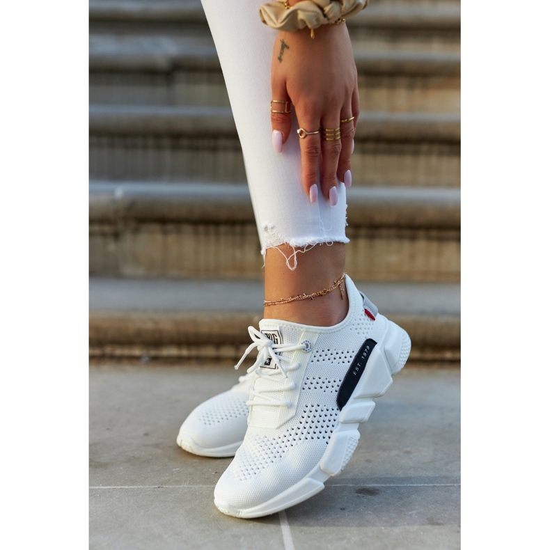 Női sportcipő Memory Foam Big Star JJ274271 fehér 2