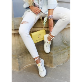 Női alacsony tornacipő Big Star JJ274384 fehér 2