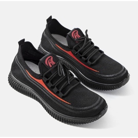 Fekete Tooley tornacipő 1