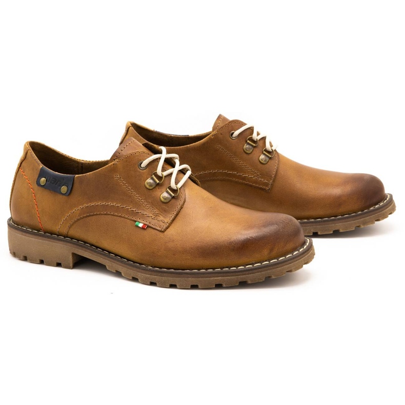 Olivier Férfi cipő 812MP piros bőr bokacsizma barna narancssárga 2 Olivier Férfi cipő 812MP piros bőr bokacsizma barna narancssárga 2