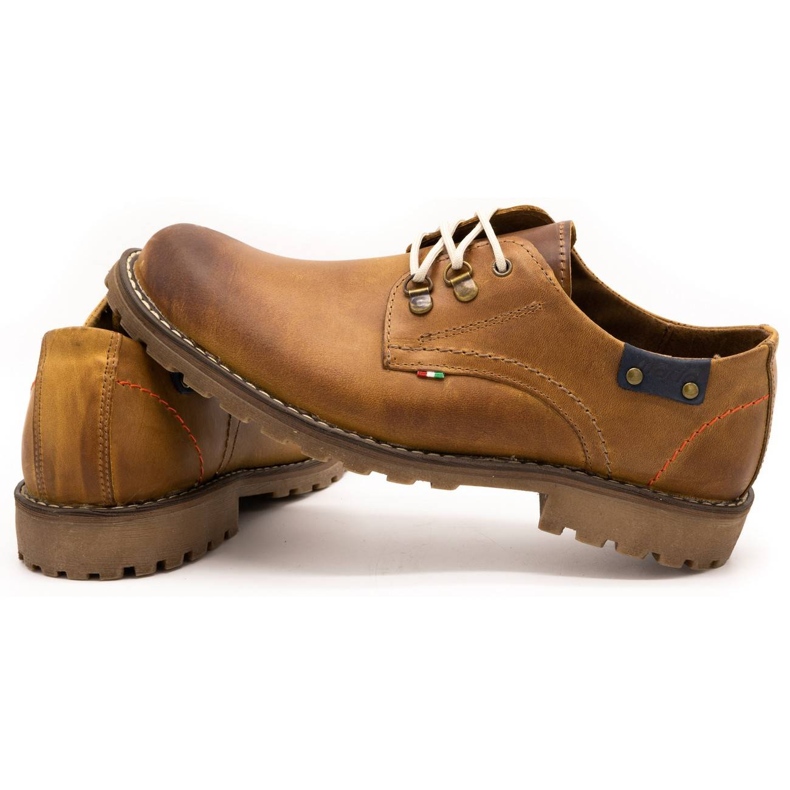 Olivier Férfi cipő 812MP piros bőr bokacsizma barna narancssárga 4 Olivier Férfi cipő 812MP piros bőr bokacsizma barna narancssárga 4