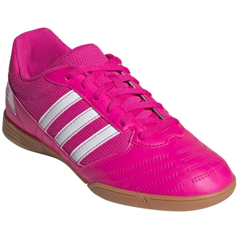 Adidas Super Sala Jr G55911 futballcipő rózsák és lilák 3