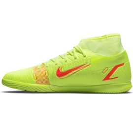 Nike Mercurial Superfly 8 Club Ic M CV0954 760 futballcipő zöld sárga sárgák 1