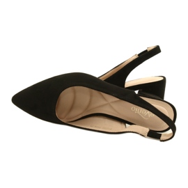 Elegáns Velúr szivattyúk Evento 22SD98-4549 Fekete 5