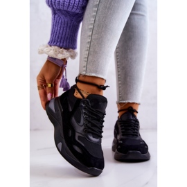 Vinceza Női sportcipő Sneakers Black Spencer fekete 1