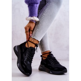 Vinceza Női sportcipő Sneakers Black Spencer fekete 2