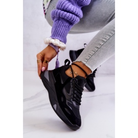 Vinceza Női sportcipő Sneakers Black Spencer fekete 3