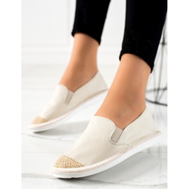 TRENDI Alkalmi bézs espadrillák 1 TRENDI Alkalmi bézs espadrillák 1