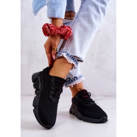 Női sportcipő Memory Foam Big Star JJ274273 Fekete 2