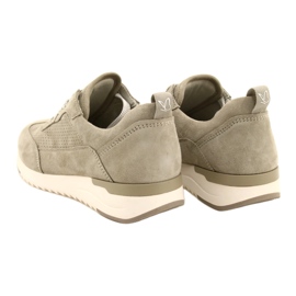 Caprice női áttört bőrcipő 23708-28 zöld árnyalatokban 5