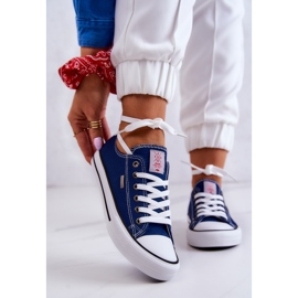 Női klasszikus tornacipő Cross Jeans JJ2R4012C sötétkék 2