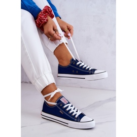Női klasszikus tornacipő Cross Jeans JJ2R4012C sötétkék 1