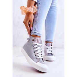 Női High Sneakers Cross Jeans JJ2R4057C Szürke 2
