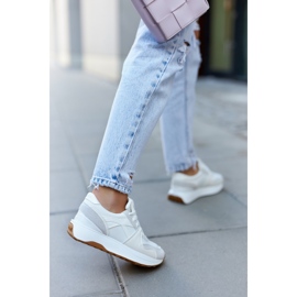 FG2 Fehér-szürke Coryse kötött sportcipő 1