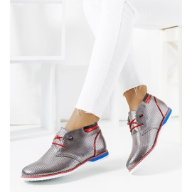 Ezüst színű női áttört Luella cipő 1