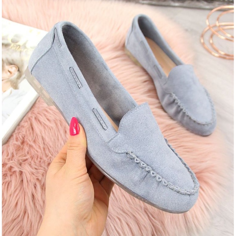 Velúr cipők Sergio Leone W SK254F kék 1