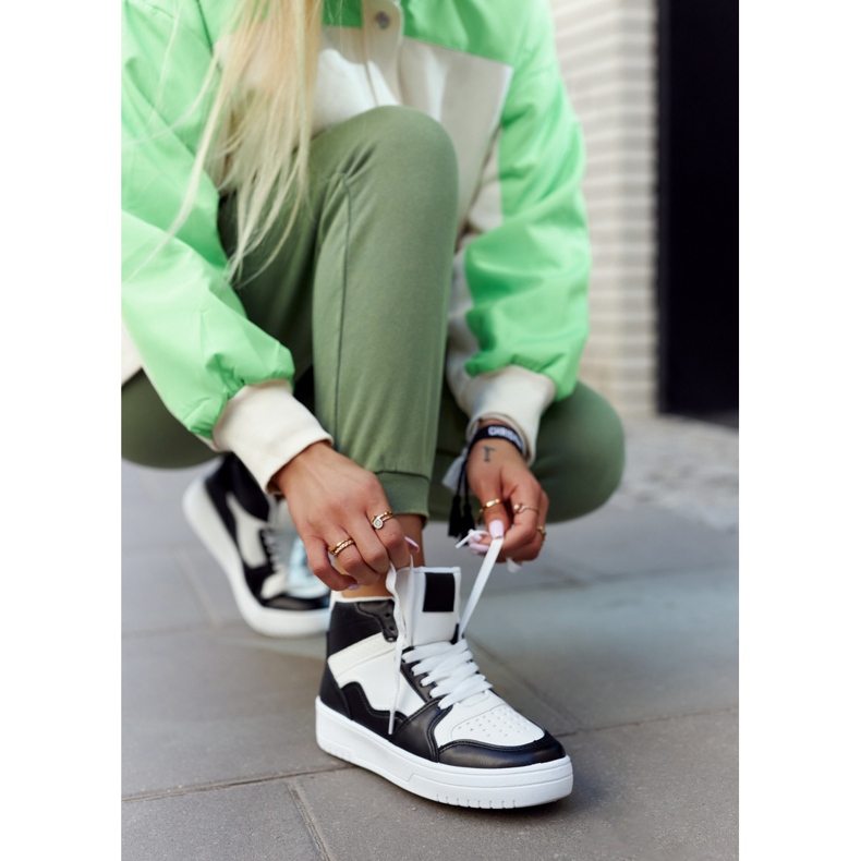 FG2 High Női Sportcipő Fehér és Fekete Megithoe 1