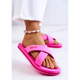 Női hab papucs Big Star JJ274A520 Pink rózsaszín 2