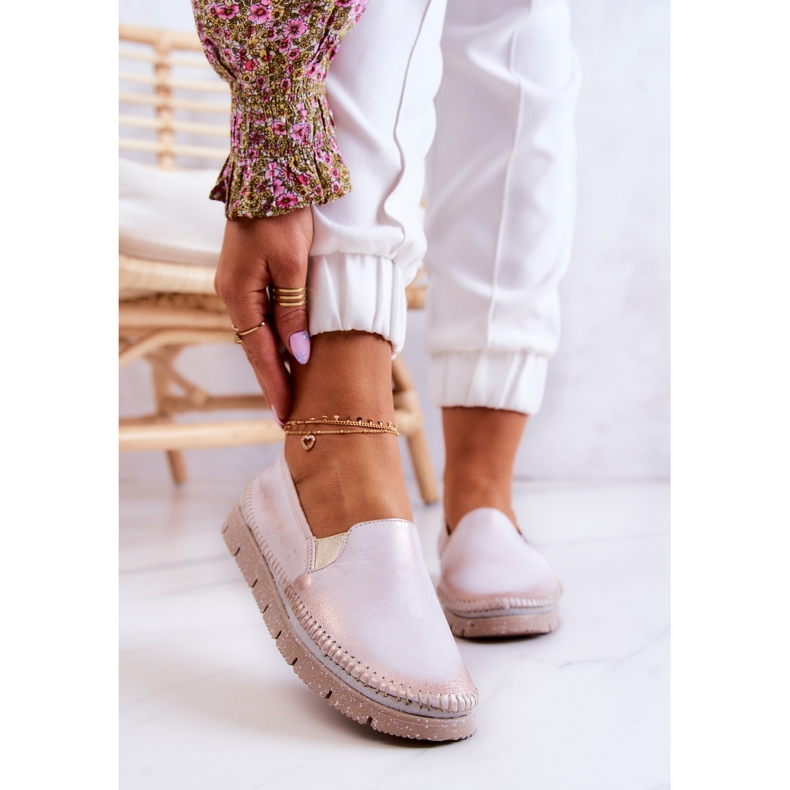Női bőrcipő Maciejka 03512-28 Világos rózsaszín 1