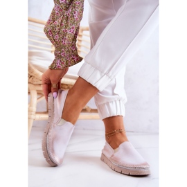 Női bőrcipő Maciejka 03512-28 Világos rózsaszín 2