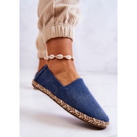 Klasszikus Espadrilles Big Star JJ274902 Kék 2