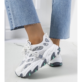 Női fehér tornacipő a Melsentől sokszínű 2