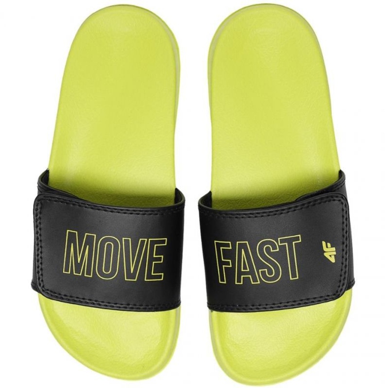 4F Jr HJL22 JKLM002 72N papucs fekete zöld 1