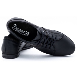 Polbut Fekete férfi cipő C25 4