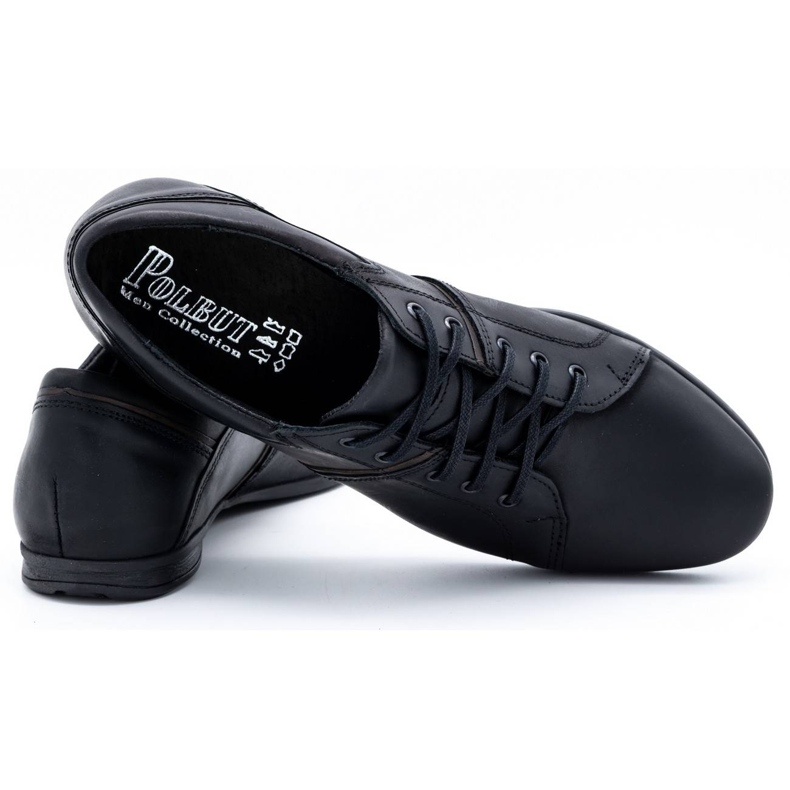 Polbut Fekete férfi cipő C25 4