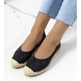 Fekete női espadrillák a Sipkemától 1