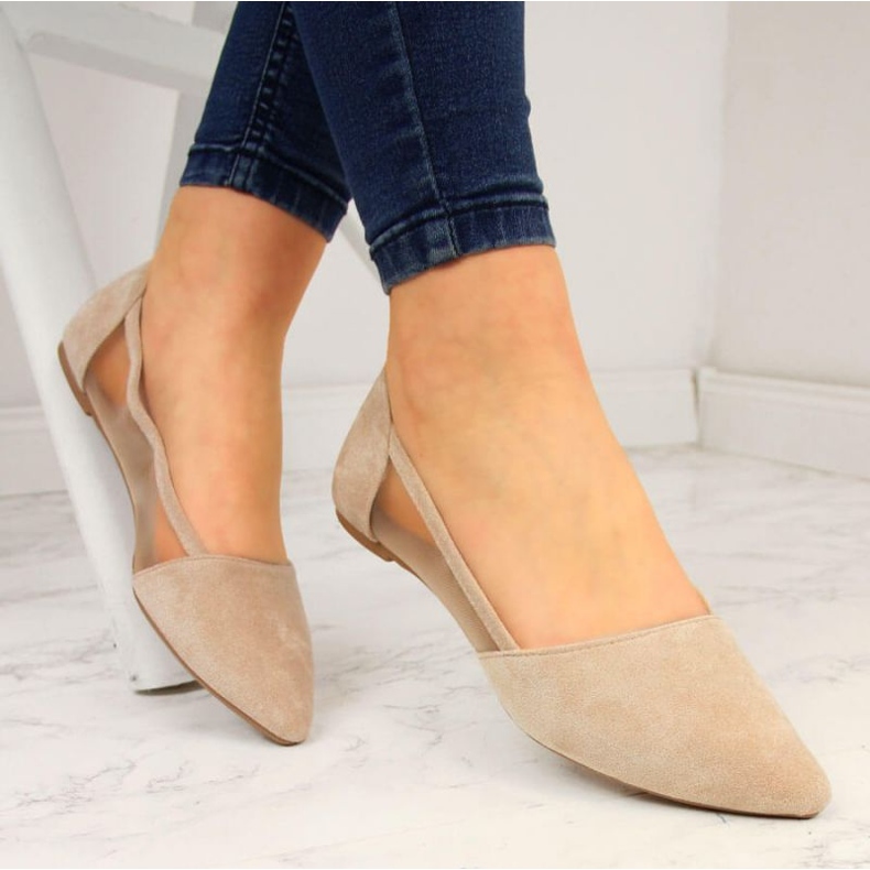 Balerina Spitz Jezzi W EVE59B bézs 2