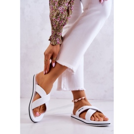 Női hab papucs Big Star JJ274A339 Fehér 2