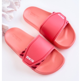 Világos gyerekpapucs Big Star JJ374359 Pink rózsaszín 2